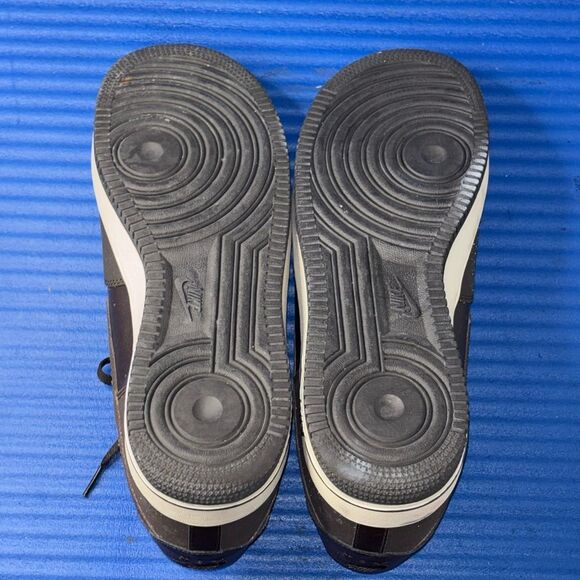 Size 11- Nike Air Force 1 Low 07 Microstripe Brown White 315122-202 RARE 2010 - Picture 8 of 8